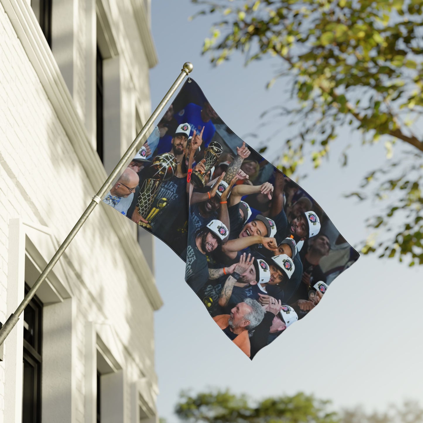 Jalen Brunson 2026 Finals MVP Flag