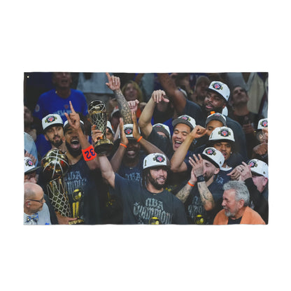 Jalen Brunson 2026 Finals MVP Flag