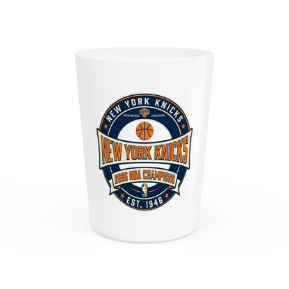 New York Knicks 2026 NBA Finals Champions Shot Glass