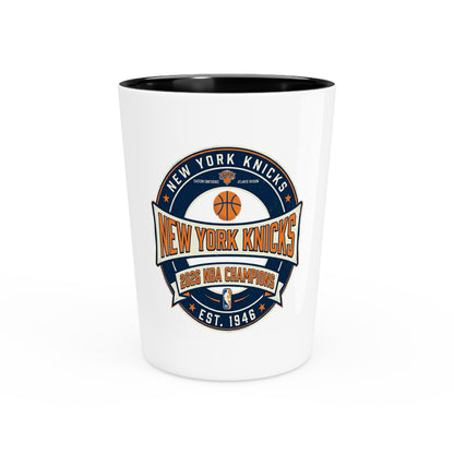 New York Knicks 2026 NBA Finals Champions Shot Glass