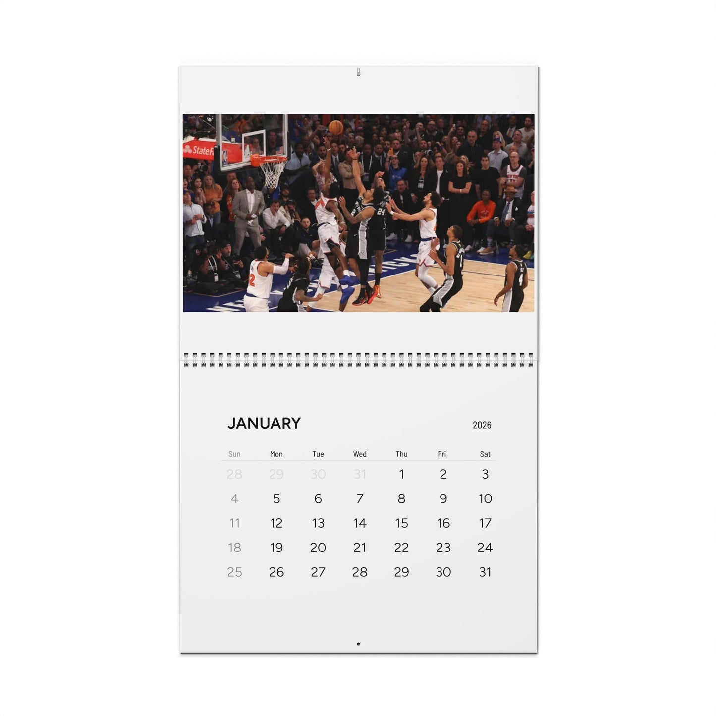 OG Anunoby Tip In Shot Calendar