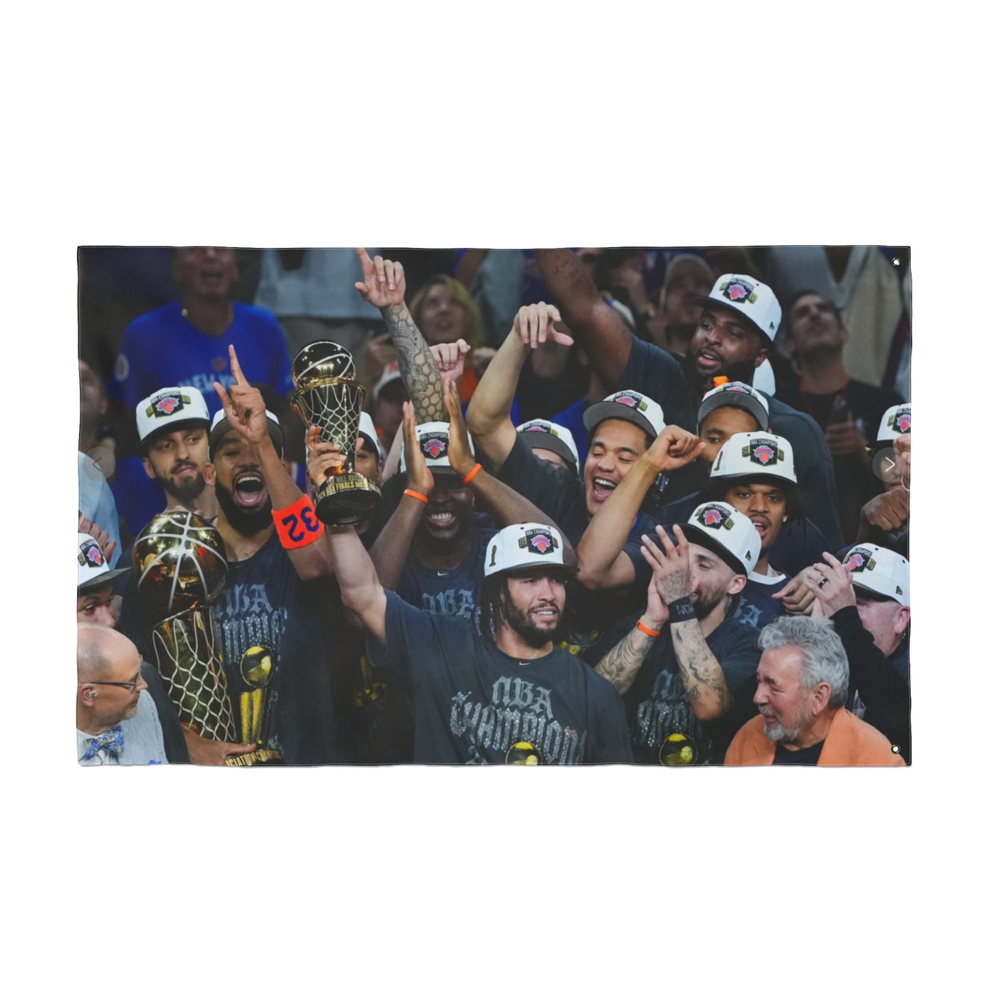 Jalen Brunson 2026 Finals MVP Flag